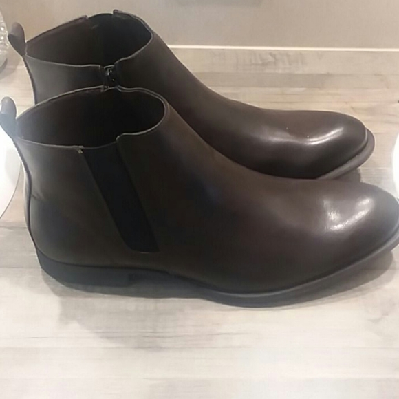 NWOT Unlisted Kenneth Cole Production bolo y2k Leather  Ankle boots Men main image 5